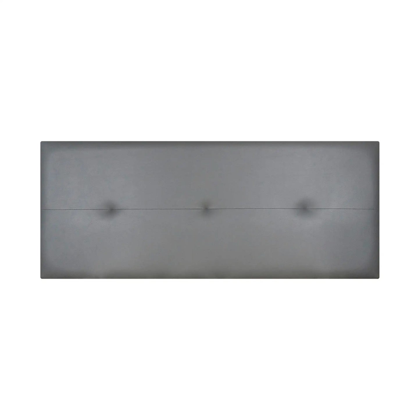Custom Made Faux Leather Headboard Model Caribe 2 by Fisio Dreams, designed in Azahar color with MDF material, CE certified, easy to clean and includes hardware, perfect for modern beds.