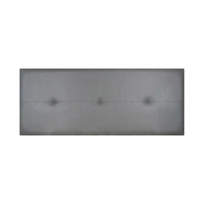 Custom Made Faux Leather Headboard Model Caribe 2 by Fisio Dreams, designed in Azahar color with MDF material, CE certified, easy to clean and includes hardware, perfect for modern beds.
