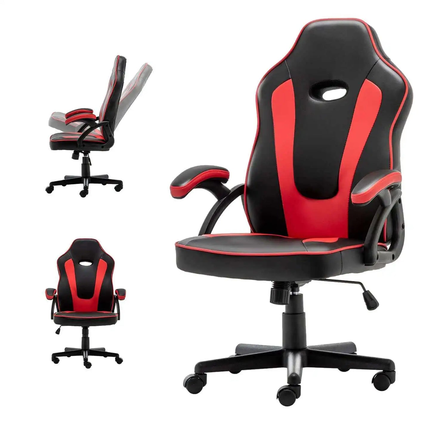 Allinlife gaming chair 130 kg load capacity ergonomic gaming chair, gamer chair adjustable height armrests, height adjustable range 100 - 110cm