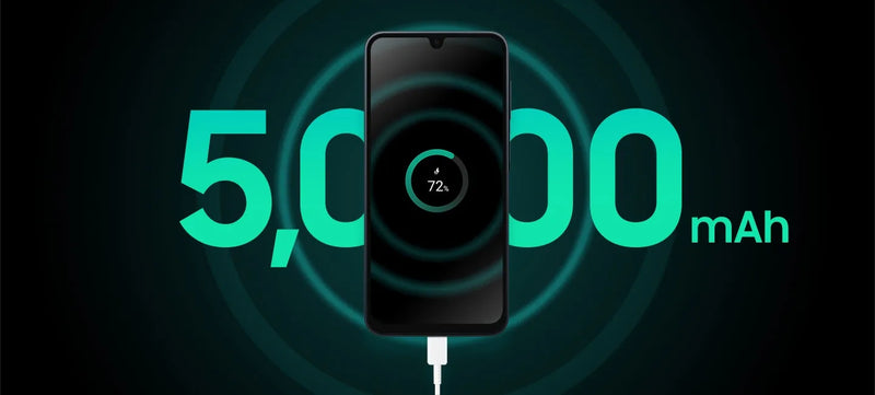 Samsung galaxy a16 128gb - sm-a165f/ds, 4g dual sim smartphone, 6.7" hd+ infinity-v screen, 50mp + 5mp + 2mp triple camera, 13mp selfie, octa-core processor, 4gb ram, 5000mah battery with fast charge, european version