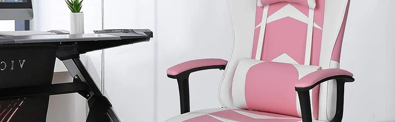 T-lovendo - gaming chair for video game or office. With lumbar and cervical cushion. Ergonomic. Adjustable in height and reclining. Adjustable comfortable