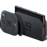 Nintendo Switch 2 Console (European Version | Local Warranty) - portable console with 256GB internal storage, 7.9” LCD, integrated voice chat, magnetic Joy-Con controllers, and supports 4K at 120fps for immersive gaming exp
