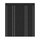 Nyana Home Fabric Dressing Cabinet 170x150x45cm, 3 doors, 11 holes, 1 wardrobe