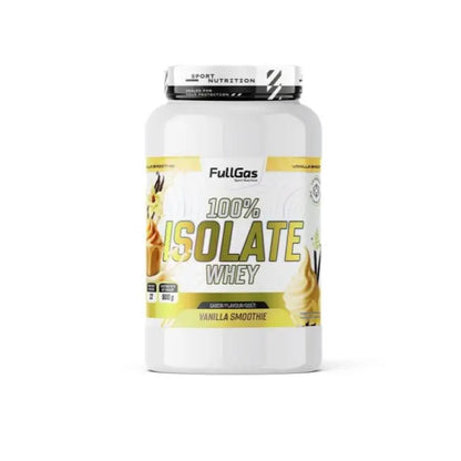 Fullgas -100% isolate whey * 900g - * raw material lacprodan sp-9225 (arla foods). Gluten free. Various flavors
