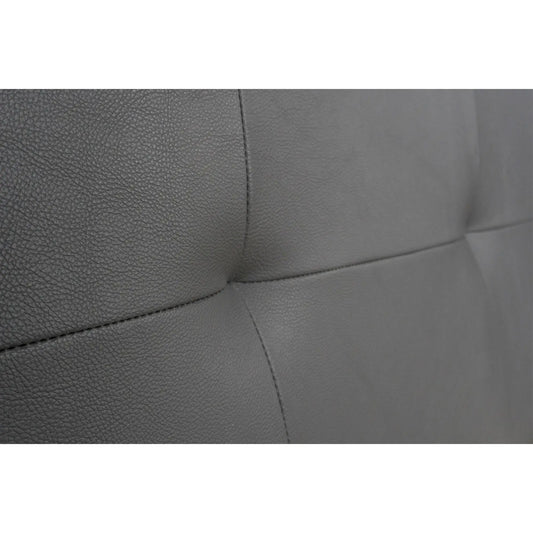 Custom Polipiel Headboard Model Caribe 3 by Fisio Dreams, made of MDF with stain-resistant Acualine faux leather, ergonomic padding for comfort, includes mounting hardware for easy installation. Ideal modern decor for any bed