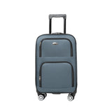 S7 star set of 2 travel suitcases, 18/20 inch, medium and carry-on with a toiletry bag, silent spinner wheels, combination locks, hand luggage, trolleys, large suitcase, carry-on suitcases, various colors available