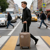 S7 STAR 2-piece suitcase set with lightweight polypropylene, featuring silent spinner wheels, 3-height lockable handle, combination locks, and a toiletry bag, ideal for travel and available in large, medium, and cabin sizes.