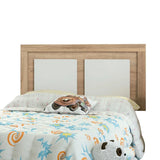 Youth headboard model Lara 110cm in Cambria - Grafito or Blanco, made of quality melamine, with dimensions 110cm width, 3cm depth, and 59cm height, perfect for modern decor.
