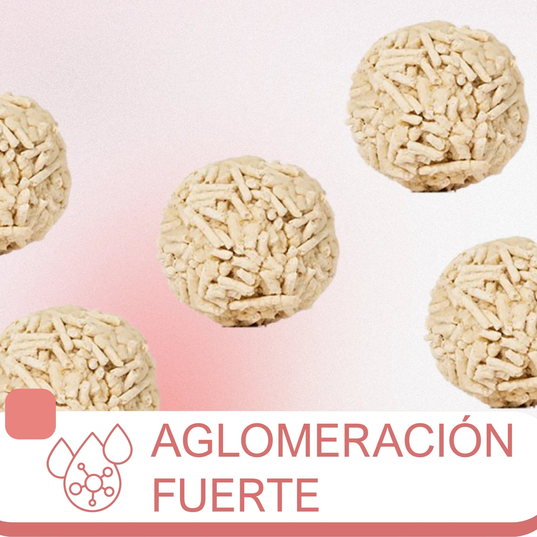Primerazoo Natural Tofu Cat Litter, Super Odor Control, Flushable and Dust-Free, 100% Biodegradable, for Indoor Use, Red Color with Milk Scent.