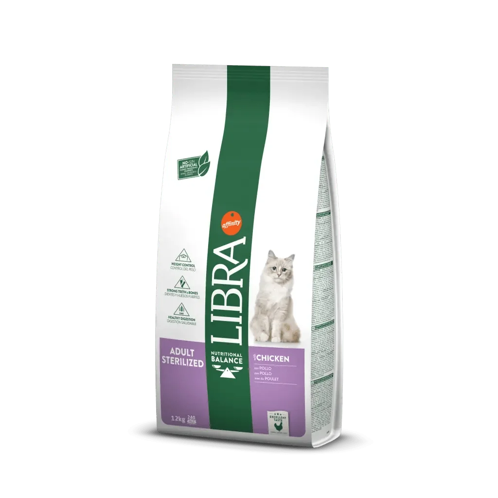 Libra adult sterilized chicken - food for sterilized cats adults chicken