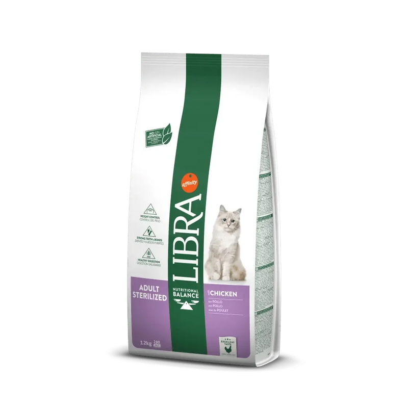 Libra adult sterilized chicken - food for sterilized cats adults chicken