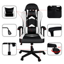 T-lovendo - gaming chair for video game or office. With lumbar and cervical cushion. Ergonomic. Adjustable in height and reclining. Adjustable comfortable