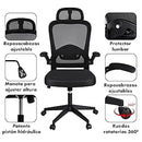 T-lovendo - ergonomic, desk, executive, swivel office chair with wheels, breathable mesh games, with headrest and adjustable armrest, lumbar support for office, home