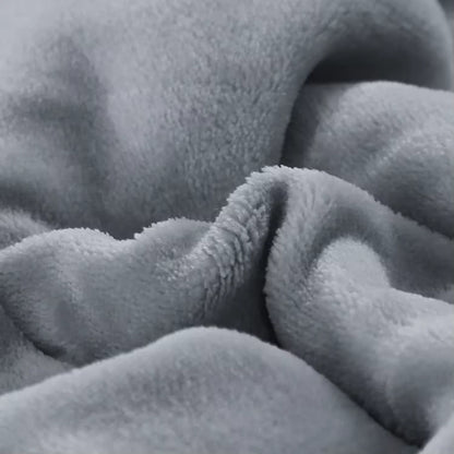 Velvet shearling blanket with thick lambskin look 100% polyester, modern style in 6 colors and 3 sizes -sofa blankets, fleece, flannel -winter, warm and thick nap - ultra-soft double layer. Shipping from spain