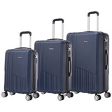 Set of elegant travel suitcases: lightweight abs housing, numeric lock, 4 360 swivel wheels ° , telescopic aluminum handle |   Suitcase set |    Cabin suitcase trolley set (66990 m013 8001 8002 8008 6020 d1)