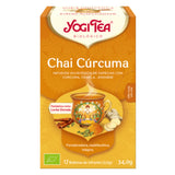 Yogi Chai curcuma biologico pack duplo 2 caixas / 34 saquetas