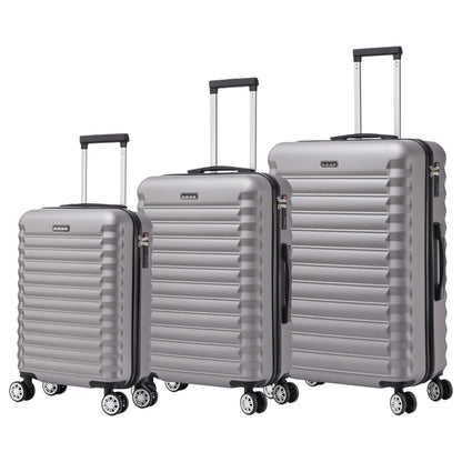 Set of elegant travel suitcases: lightweight abs housing, numeric lock, 4 360 swivel wheels ° , telescopic aluminum handle |   Suitcase set |    Cabin suitcase trolley set (66990 m013 8001 8002 8008 6020 d1)
