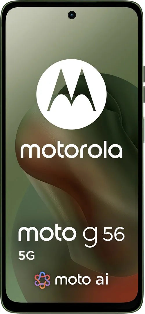 Motorola moto g56 5G 17,1 cm (6.72") Ranura híbrida Dual SIM Android 15 USB Tipo C 8 GB 256 GB 5200 mAh Verde