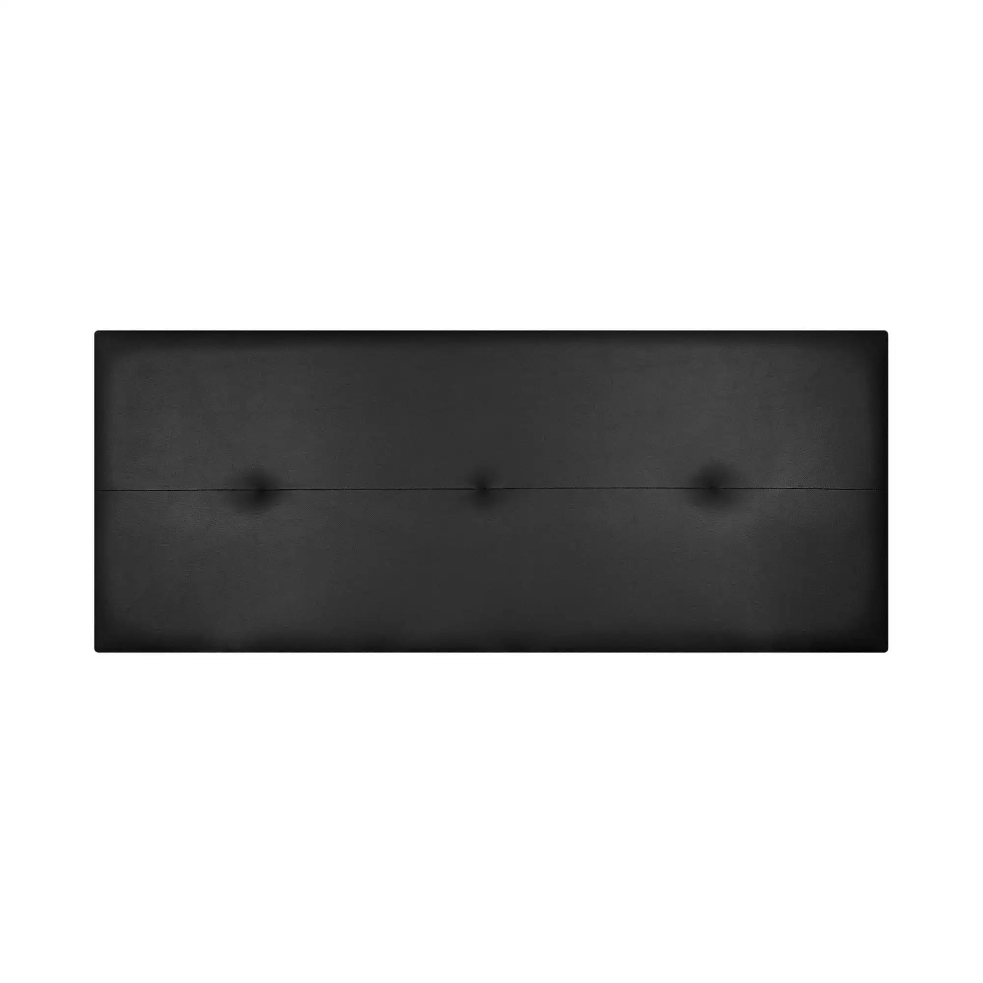Custom Made Faux Leather Headboard Model Caribe 2 by Fisio Dreams, designed in Azahar color with MDF material, CE certified, easy to clean and includes hardware, perfect for modern beds.