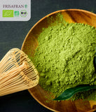 Chá Matcha em Pó Biológico 100% Puro - Frisafran (Superalimento & Energia Natural)