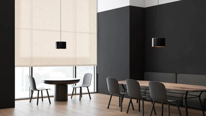Decorblind Smooth Translucent Roller Blind Easy Installation to Wall or Ceiling - Easy to Clean Roller Blind and Versatile Installation - Translucent Blind Uv Ray Protection and Hot and Cold Insulation - Multiple Blinds and C