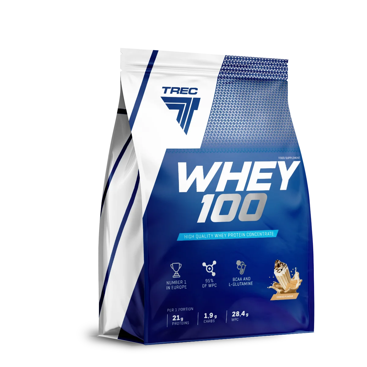 Trec nutrition - whey 100 concentrated whey protein - high quality - 700g