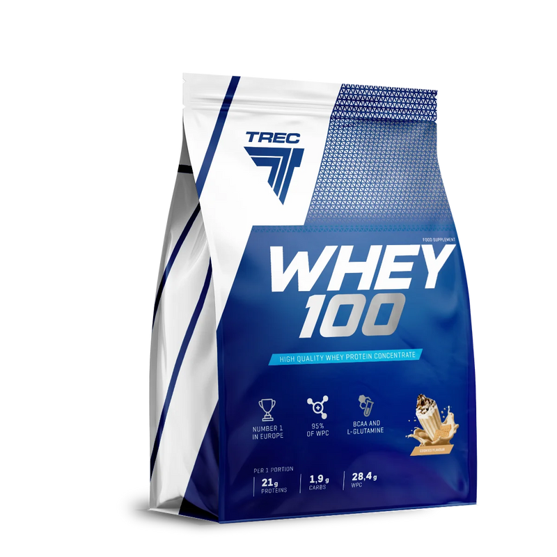 Trec nutrition - whey 100 concentrated whey protein - high quality - 700g