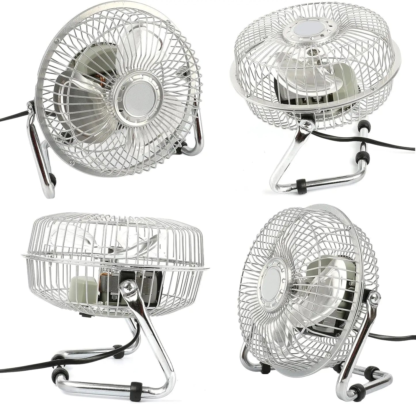 Table and floor fan 6'' 2 speeds, 9``, 12", 3 speeds and silent 20w, 35w, 47w steel finish, tiltable, safe, 3 blades, cool down in summer, custom tilting adjustment, high speed,