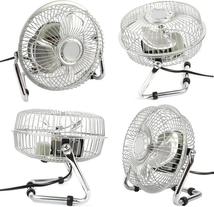 Table and floor fan 6'' 2 speeds, 9``, 12", 3 speeds and silent 20w, 35w, 47w steel finish, tiltable, safe, 3 blades, cool down in summer, custom tilting adjustment, high speed,