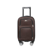 S7 star set of 2 travel suitcases, 18/20 inch, medium and carry-on with a toiletry bag, silent spinner wheels, combination locks, hand luggage, trolleys, large suitcase, carry-on suitcases, various colors available