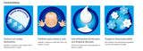 Dodot baby wipes, 960 wipes, 15 packs (15x64), cleansing and hydration with each pass