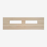 Handmade Pine Wood Headboard Suecia by PEJECAR, perfect for beds from 90 to 150 cm, offers a Nordic and minimalist style with customizable finishes, adding warmth and authenticity to your bedroom decor.