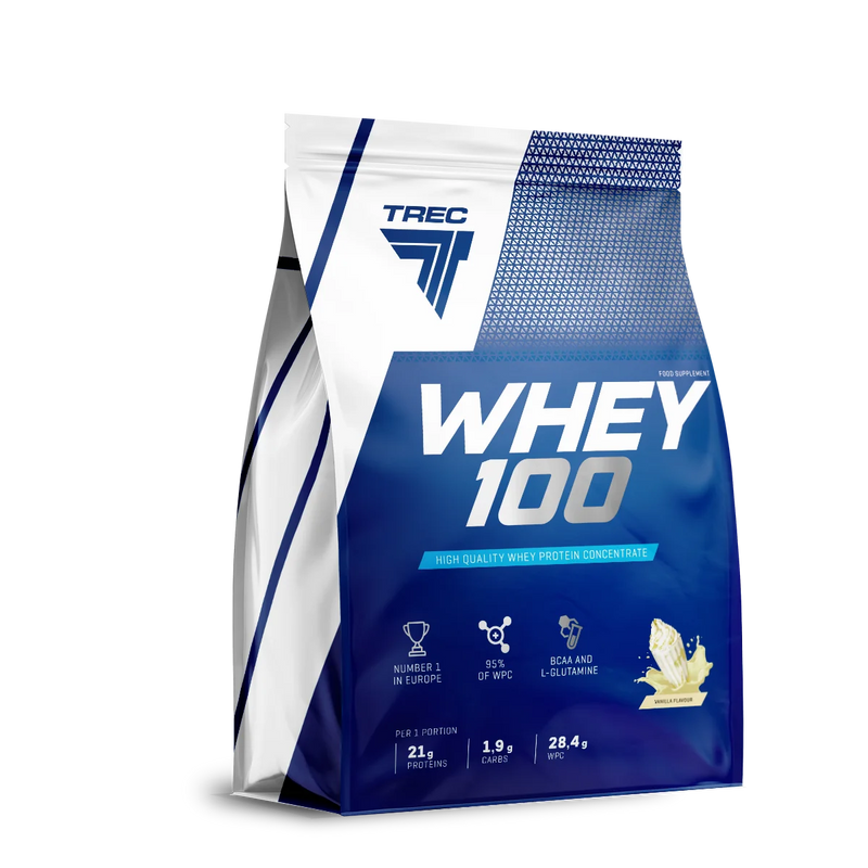 Trec nutrition - whey 100 concentrated whey protein - high quality - 700g