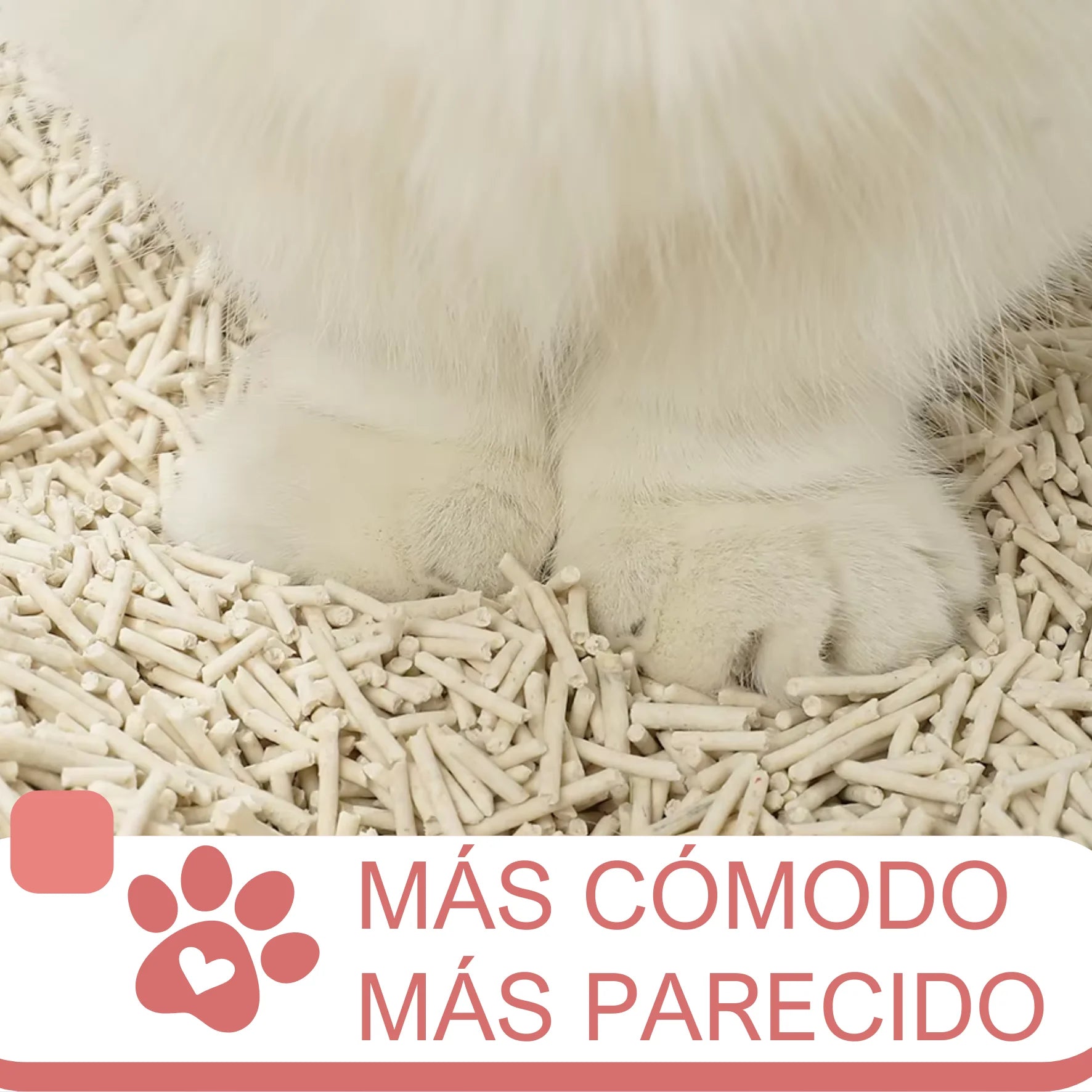 Primerazoo Natural Tofu Cat Litter, Super Odor Control, Flushable and Dust-Free, 100% Biodegradable, for Indoor Use, Red Color with Milk Scent.