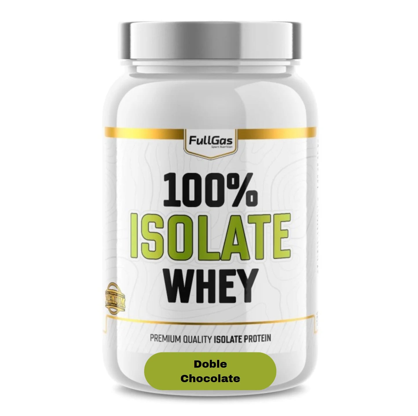 Fullgas -100% isolate whey * 900g - * raw material lacprodan sp-9225 (arla foods). Gluten free. Various flavors