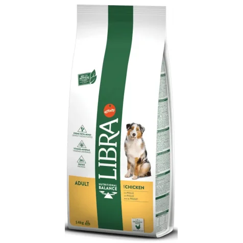 Libra adult food with chicken for dogs 14 kg