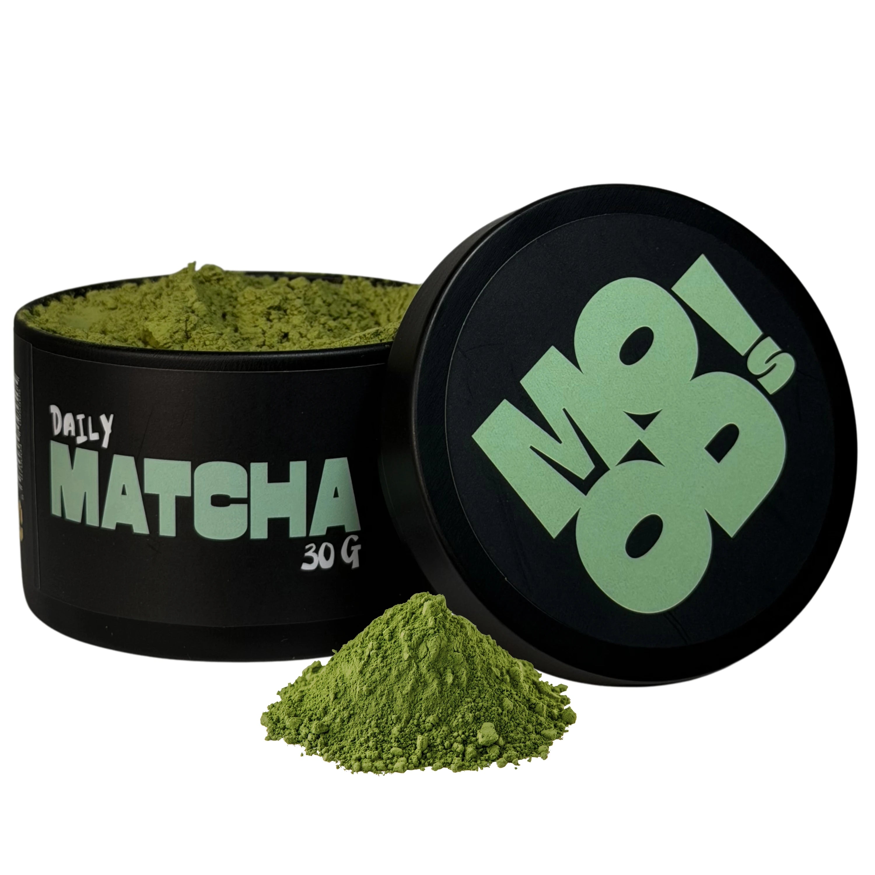 By moods Matcha em pó para o dia a dia | 30 g | Matcha natural | Alternativa ao café | Chá verde para matcha latte, doces e smoothies | Sabor intenso | Energia natural