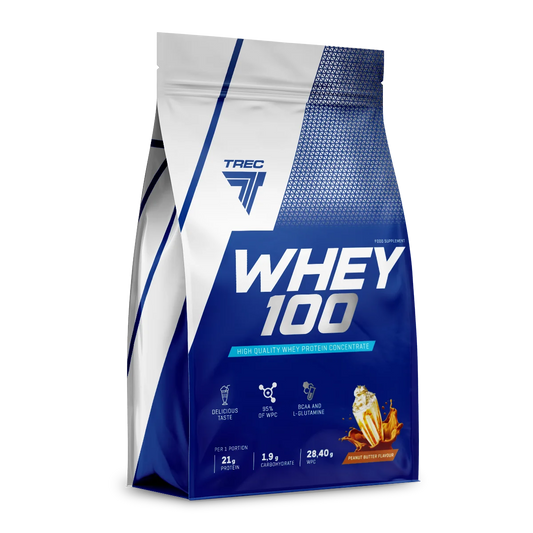 Trec nutrition - whey 100 concentrated whey protein - high quality - 700g