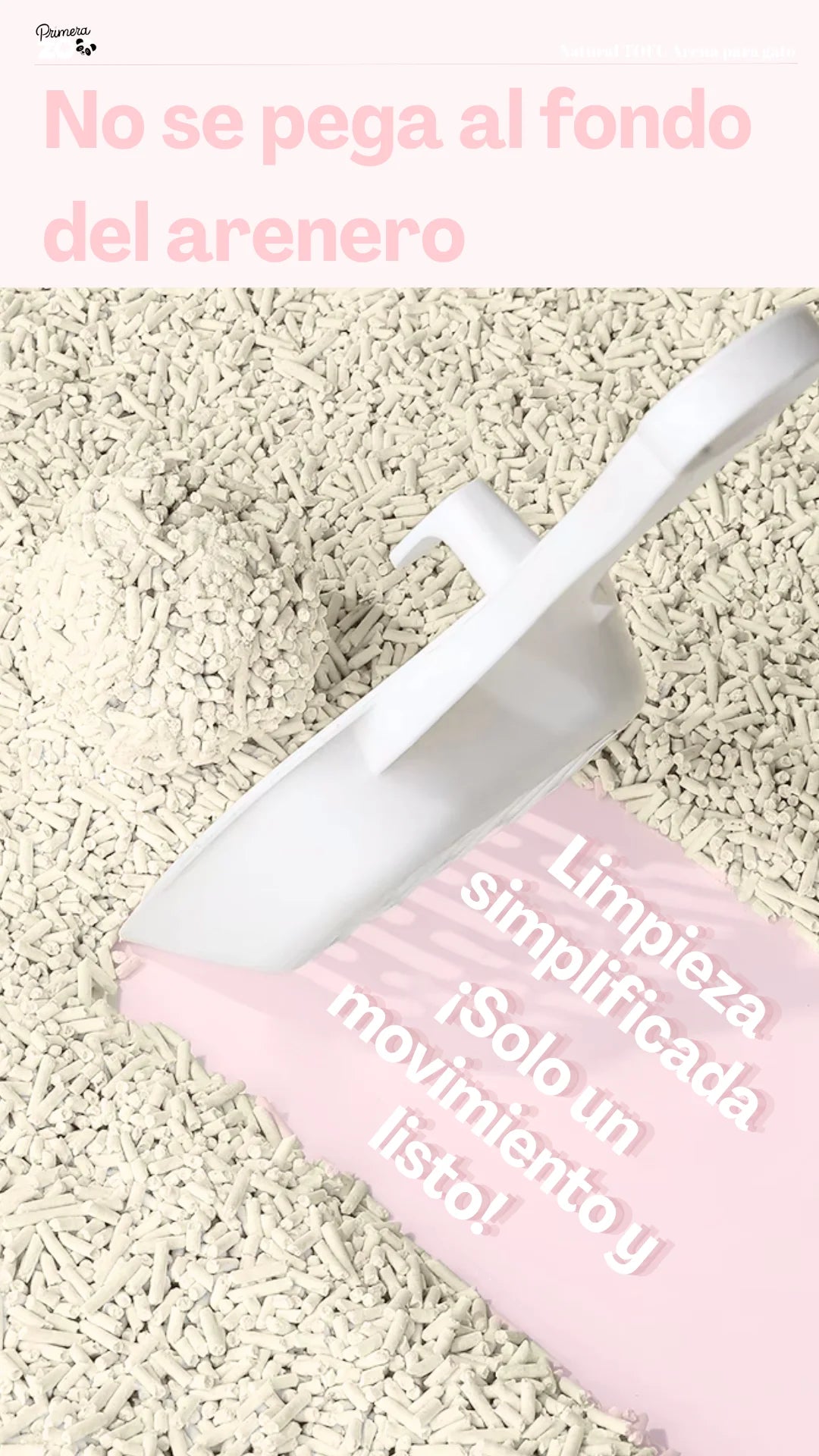 Primerazoo Natural Tofu Cat Litter, Super Odor Control, Flushable and Dust-Free, 100% Biodegradable, for Indoor Use, Red Color with Milk Scent.