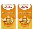 Yogi Chai curcuma biologico pack duplo 2 caixas / 34 saquetas