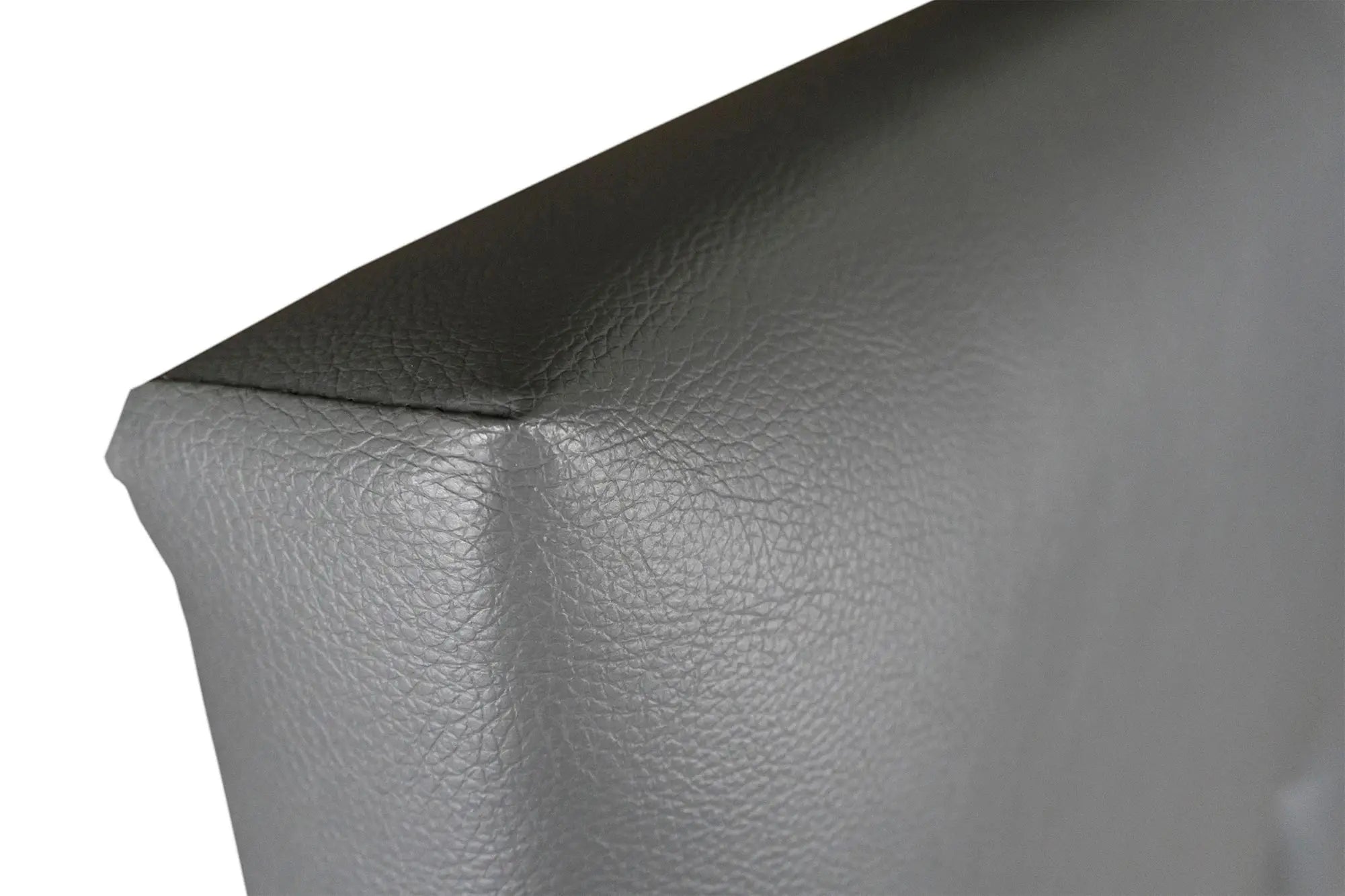 Custom Made Faux Leather Headboard Model Caribe 2 by Fisio Dreams, designed in Azahar color with MDF material, CE certified, easy to clean and includes hardware, perfect for modern beds.