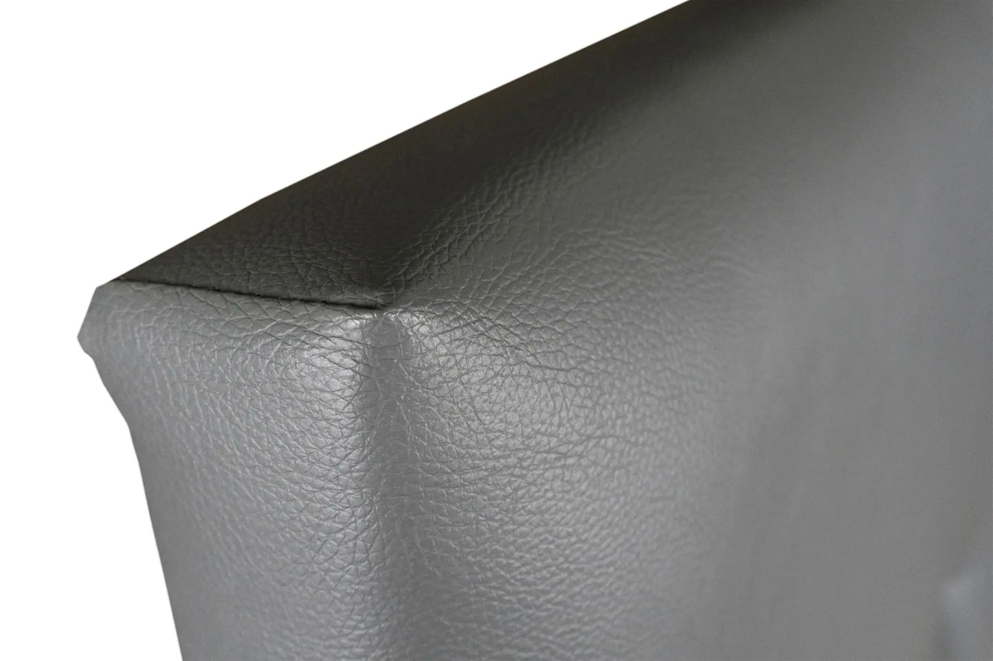 Custom Made Faux Leather Headboard Model Caribe 2 by Fisio Dreams, designed in Azahar color with MDF material, CE certified, easy to clean and includes hardware, perfect for modern beds.