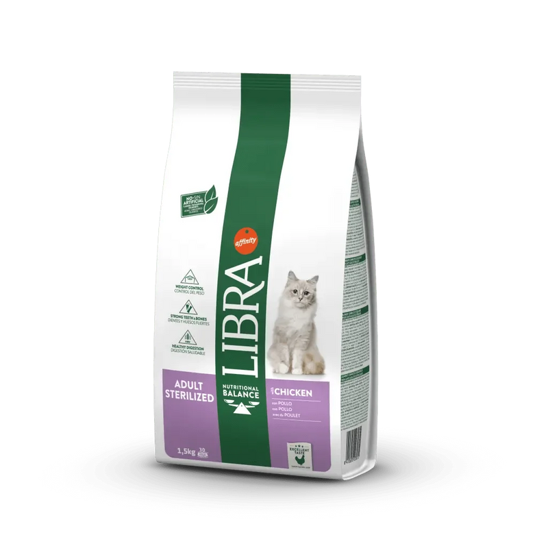 Libra adult sterilized chicken - food for sterilized cats adults chicken