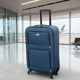 S7 star set of 2 travel suitcases, 18/20 inch, medium and carry-on with a toiletry bag, silent spinner wheels, combination locks, hand luggage, trolleys, large suitcase, carry-on suitcases, various colors available