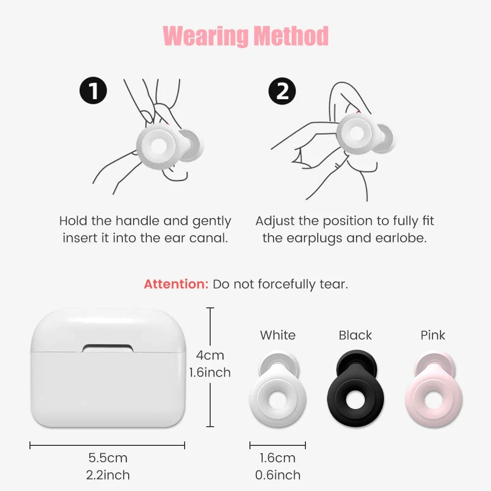 Ear Plus Sleeping Aids para Conversação, Baixo Nível, Redução de Ruído, Sensibilidade ao Ruído e Parenting, Reuniões Sociais