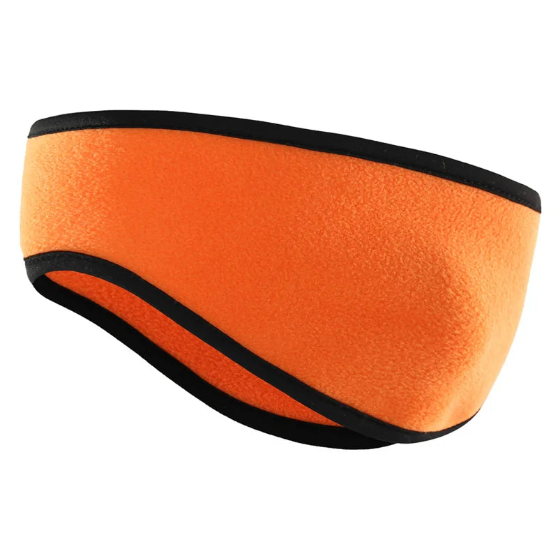 Fleece Earmuffs for Outdoor Running, Cold Weather Ear Warmer Cover, Cycling and Ski Snowboard Headband, Warm Hair Band, Winter, 1PC 