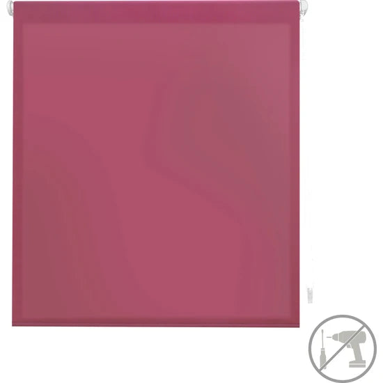 Ecommerc3 easyfix roller blind smooth translucent various sizes - tool-free blind various colors - blind without drill various colors - easyfix blind
