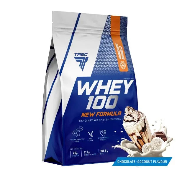 Trec nutrition - whey 100 concentrated whey protein - high quality - 700g