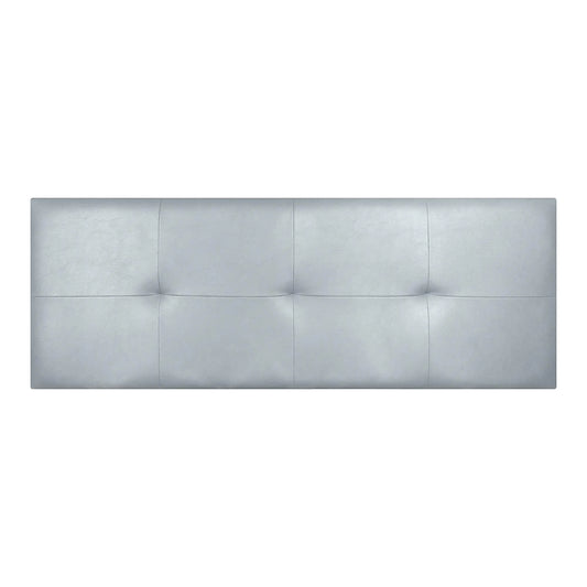 Custom Polipiel Headboard Model Caribe 3 by Fisio Dreams, made of MDF with stain-resistant Acualine faux leather, ergonomic padding for comfort, includes mounting hardware for easy installation. Ideal modern decor for any bed