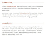 Natural Dog Food Salmon & Rice, 15 kg, high protein dry food for all ages, made with fish for balanced nutrition and immune support, perfect for your dog's health and wellness.